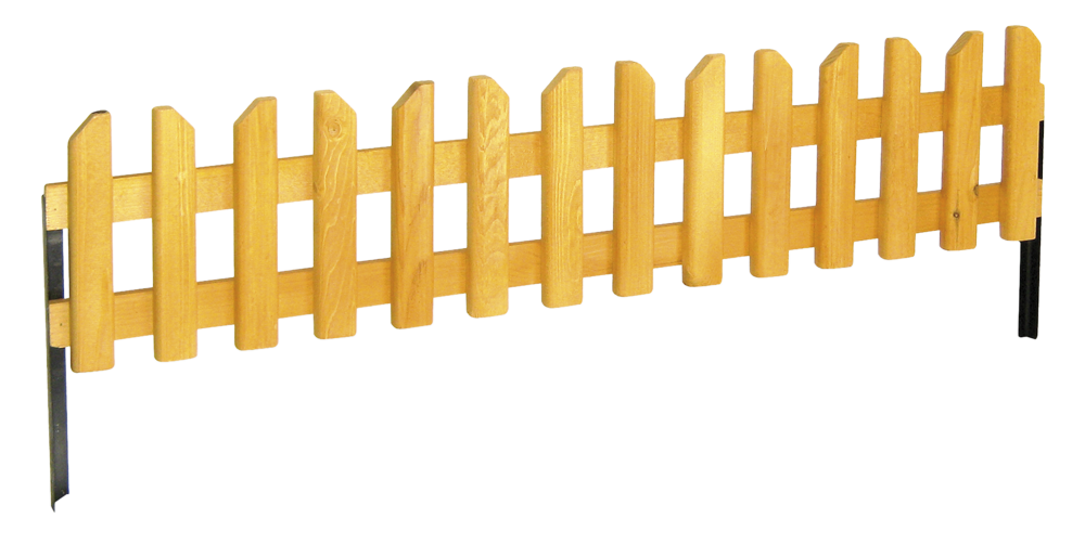 Забор декор. деревянный L-1,2м, H-250мм.